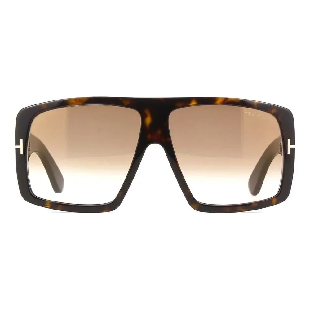 Tom Ford Tortoiseshell Sunglasses with Brown Gradient Lenses